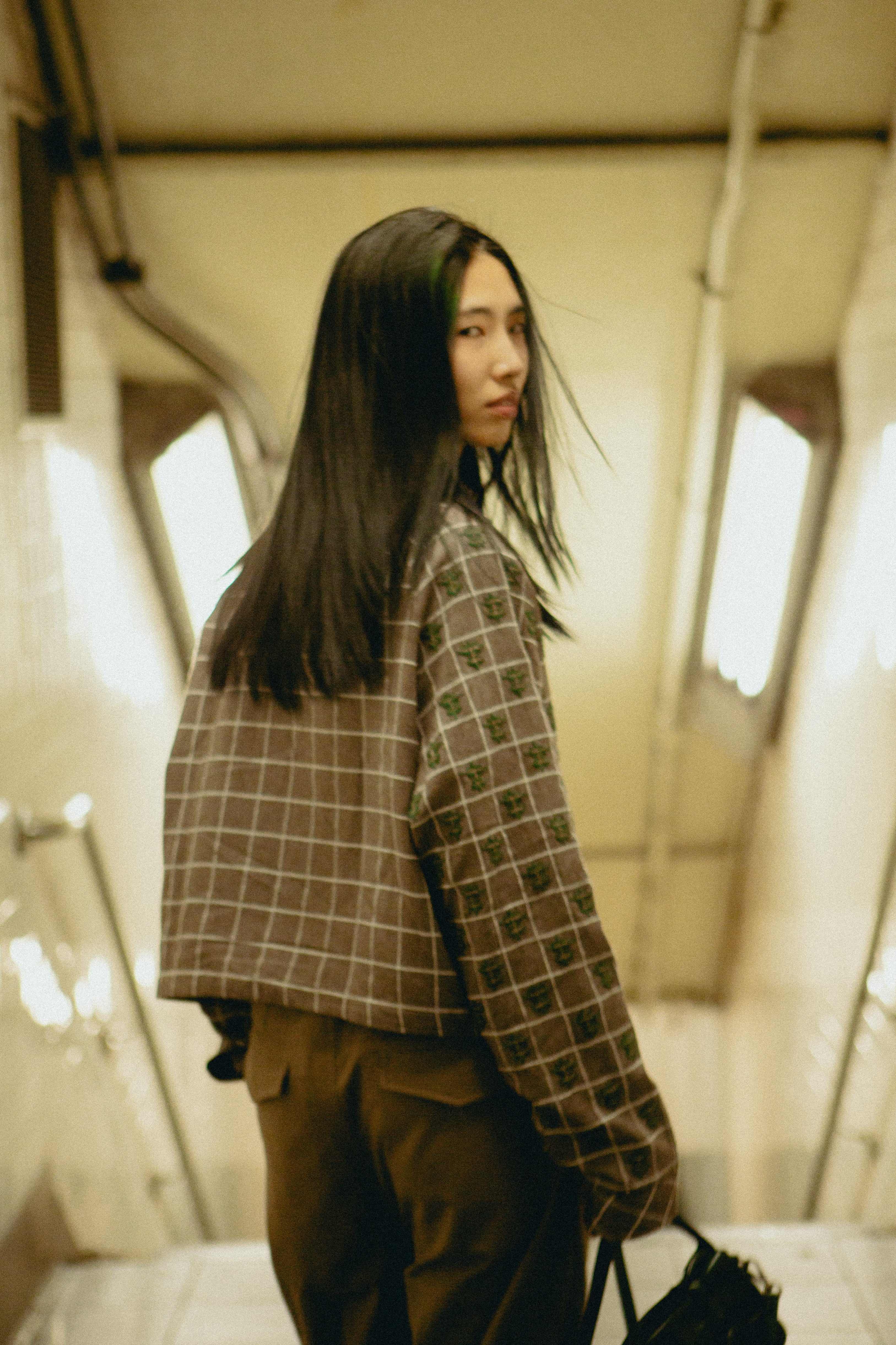 Verdant Grid Jacket