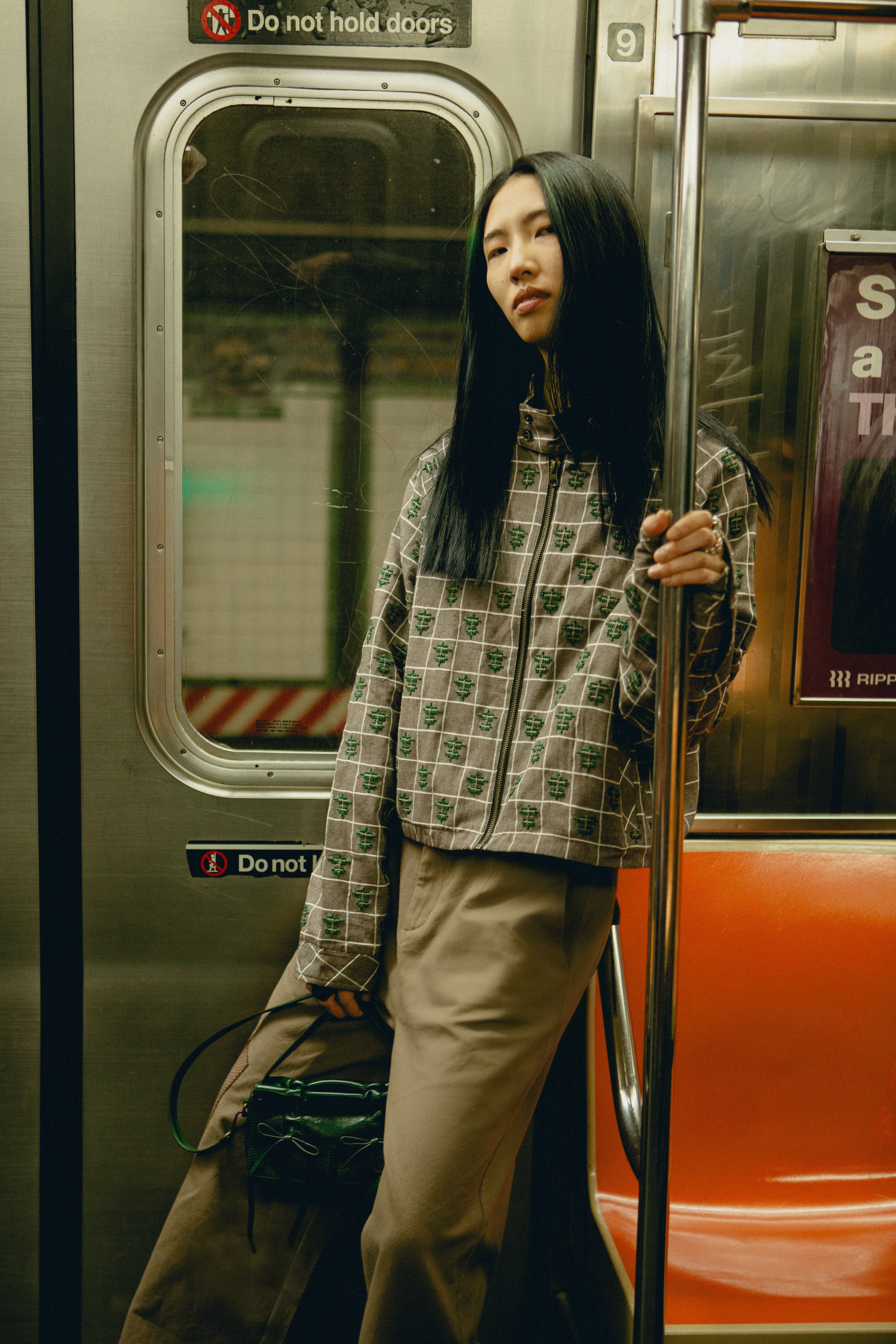 Verdant Grid Jacket