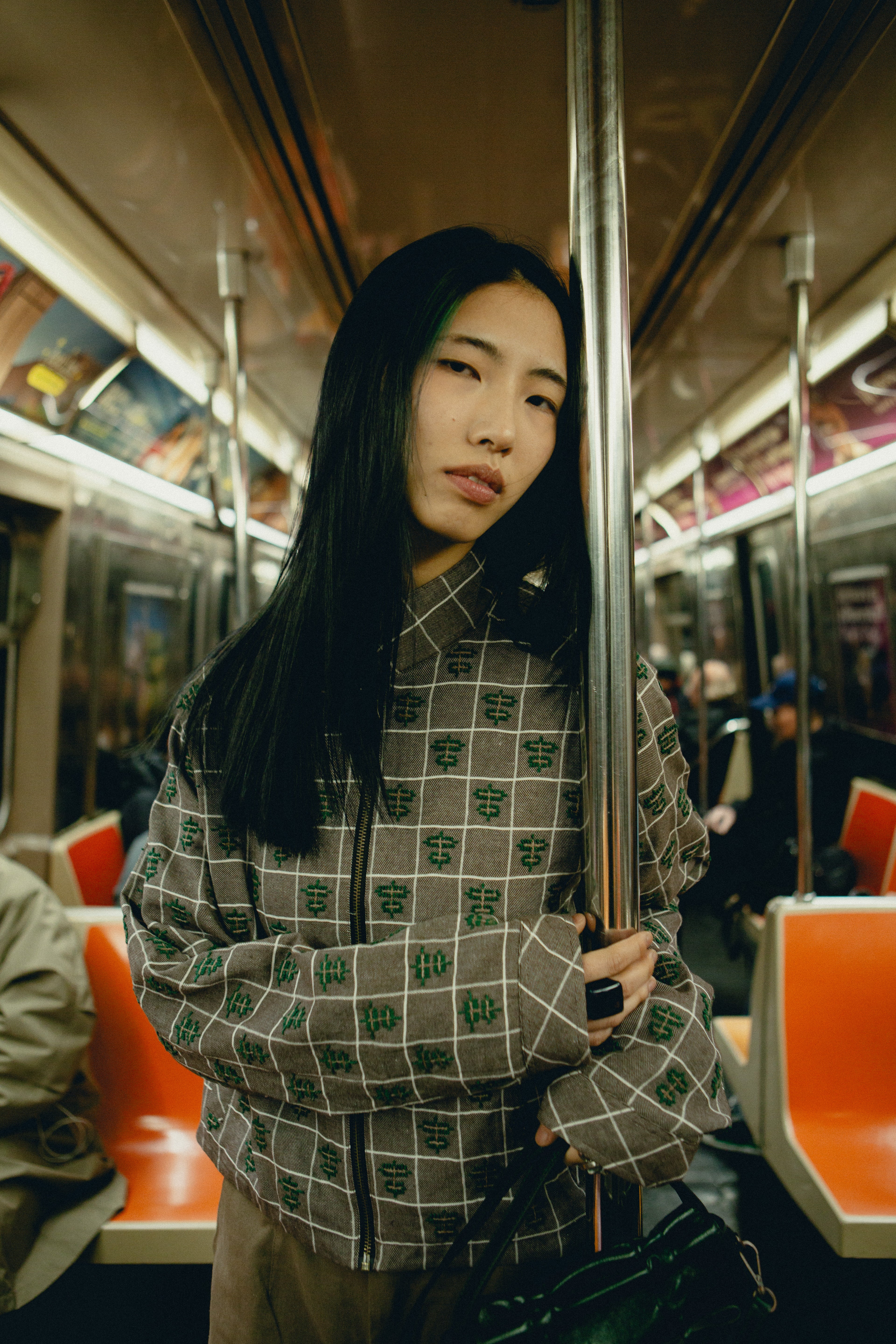 Verdant Grid Jacket