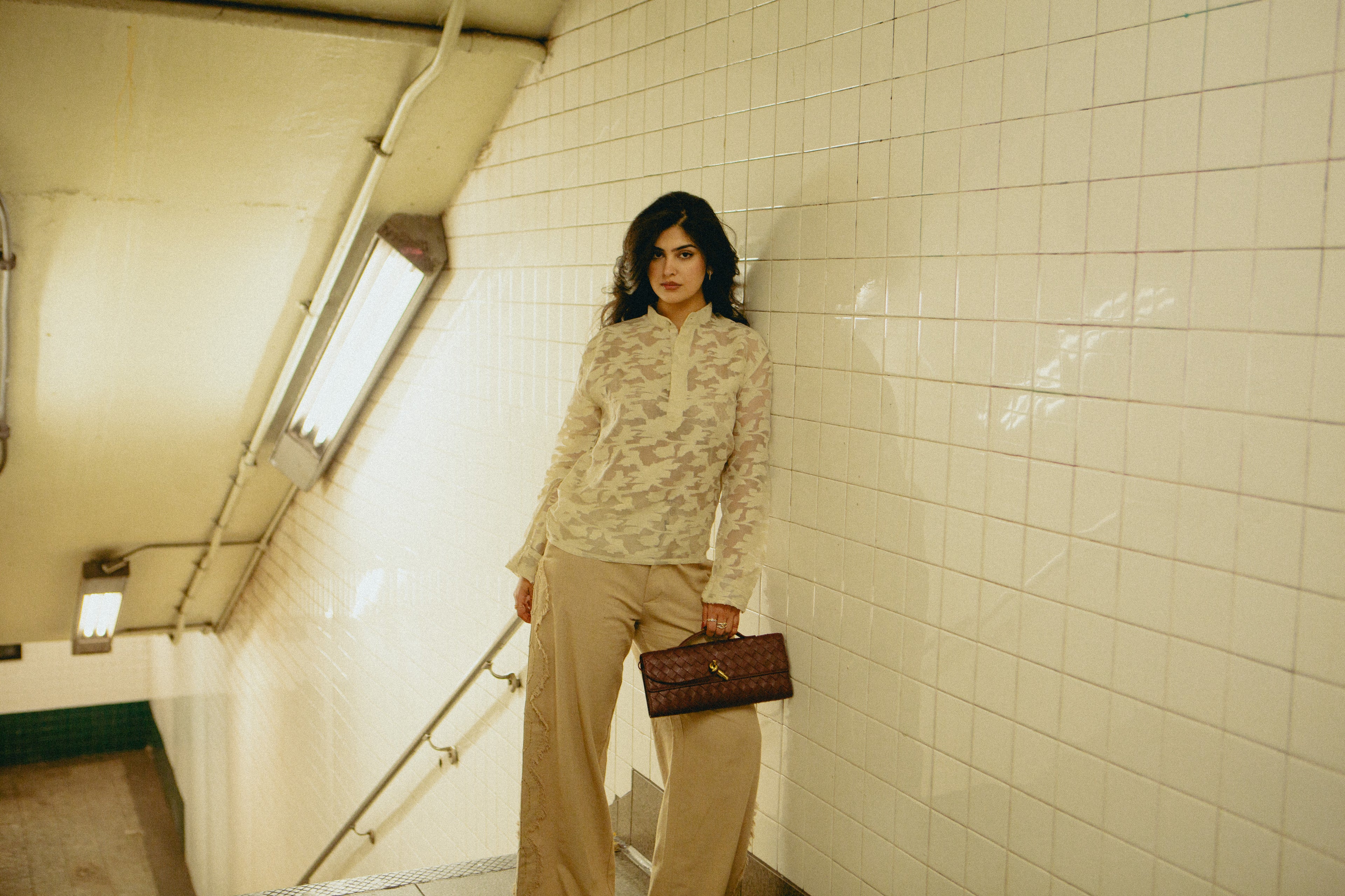Botanic Weave Organza Shirt