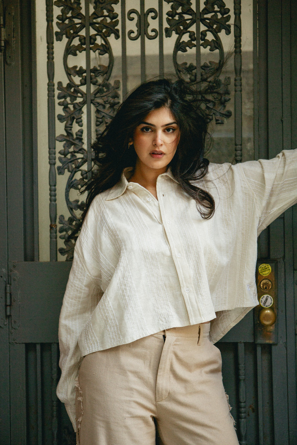 Revived Cropped Shirt