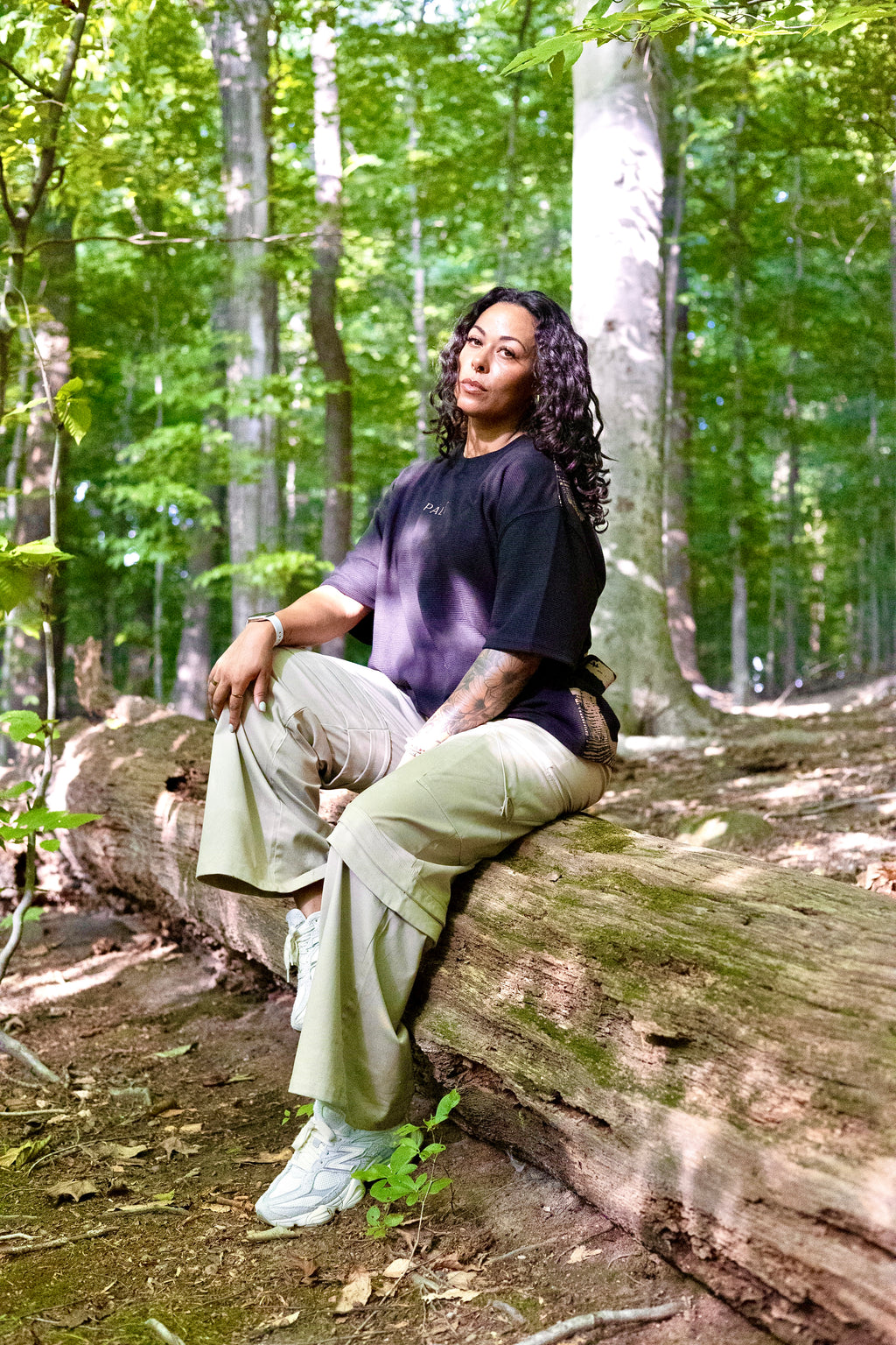 Beige Messenger Pant