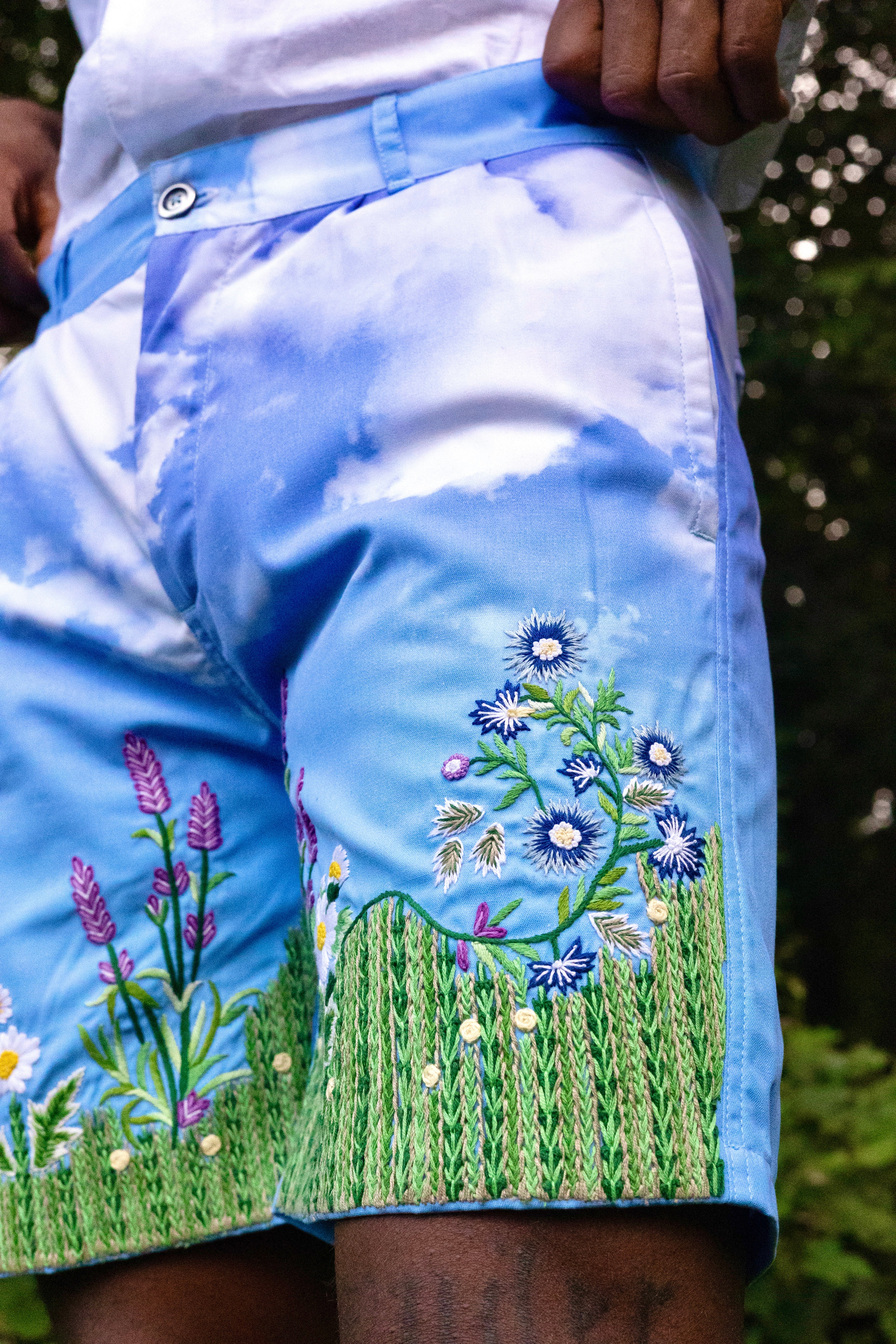 Farms and Clouds Shorts